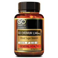 GO Healthy GO Chromium 3340mcg 60 Capsules