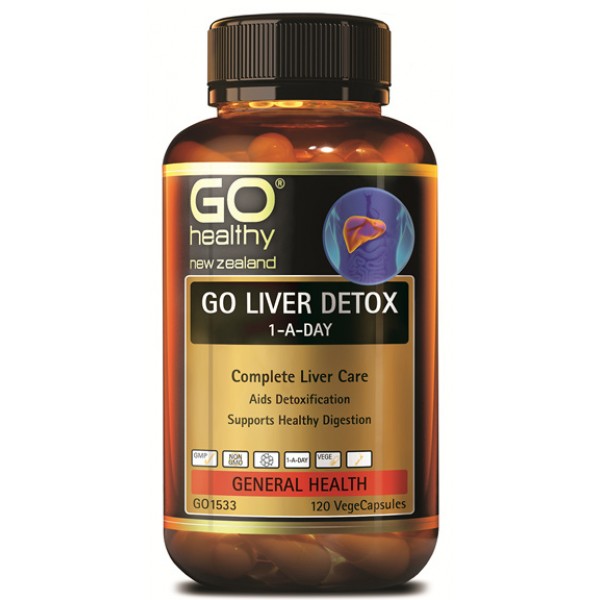 GO Healthy GO Liver Detox 120 Capsules