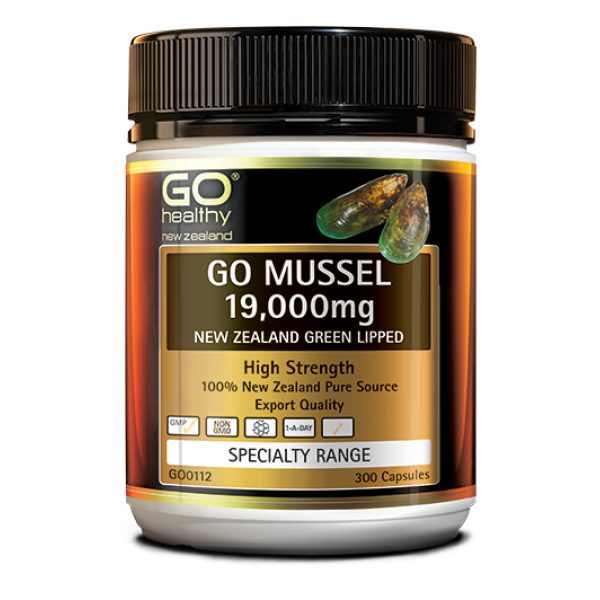 GO Healthy GO Mussel 19000mg 300 Capsules