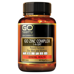 GO Healthy GO Zinc Complex 60 Capsules