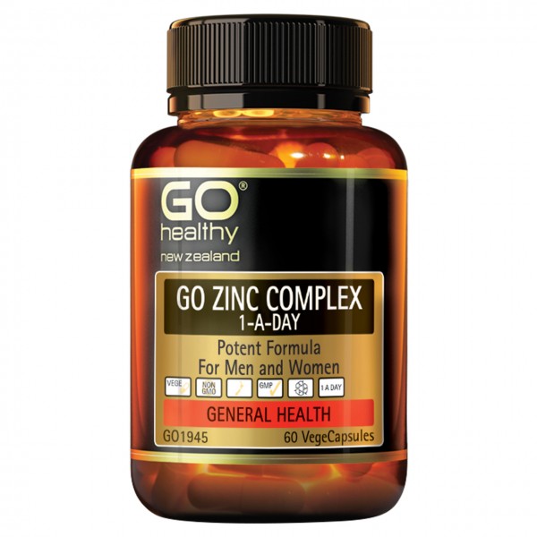 GO Healthy GO Zinc Complex 60 Capsules