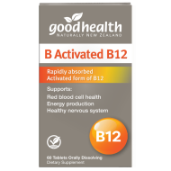 Good Health B Activated Vitamin B12 60 Tablets