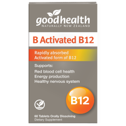 Good Health B Activated Vitamin B12 60 Tablets