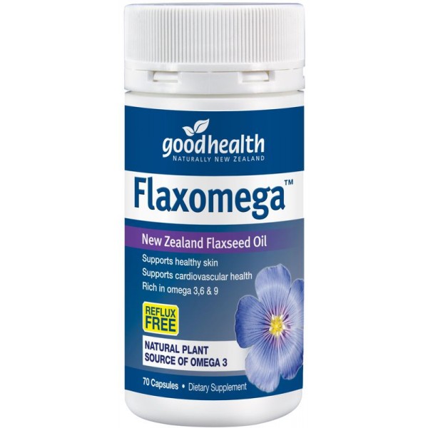 Good Health Flaxomega 70 Capsules 