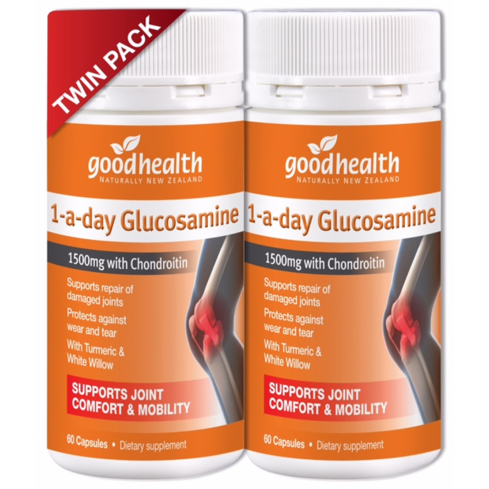 Good Health Glucosamine 60 Capsules Twin Pack Birkenhead
