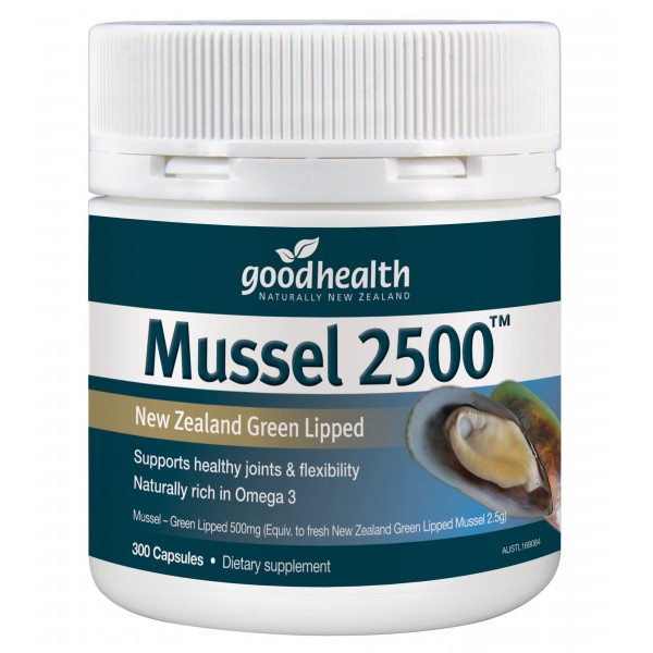 Good Health Mussel 2500 300 Capsules