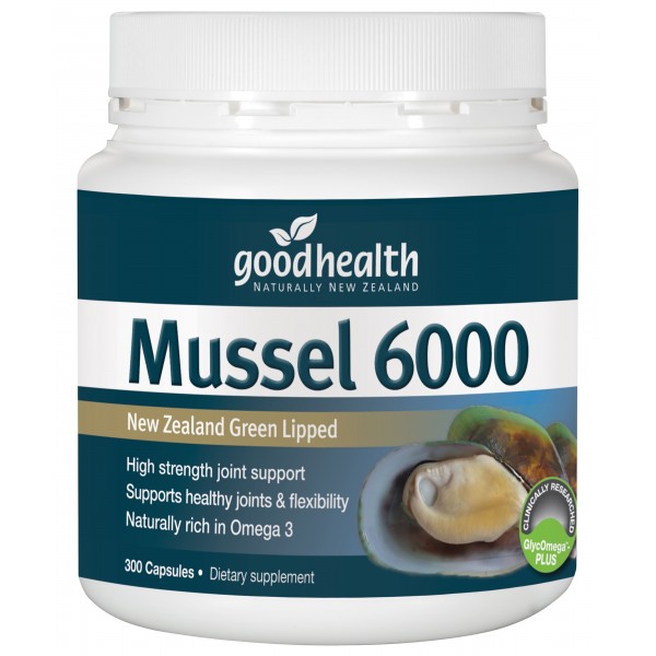 Good Health Mussel 6000 300 Capsules