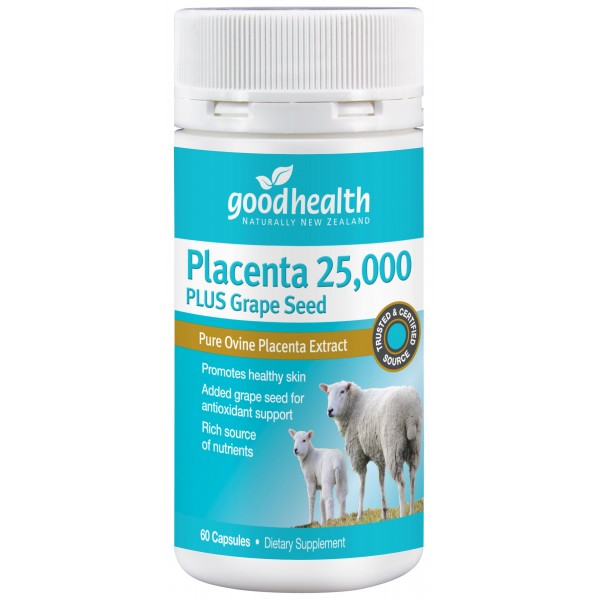 Good Health Placenta 60 Capsules