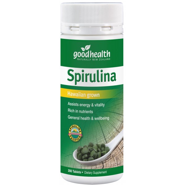 Good Health Spirulina 200 Tablets