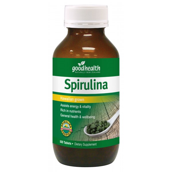 Good Health Spirulina 500 Tablets