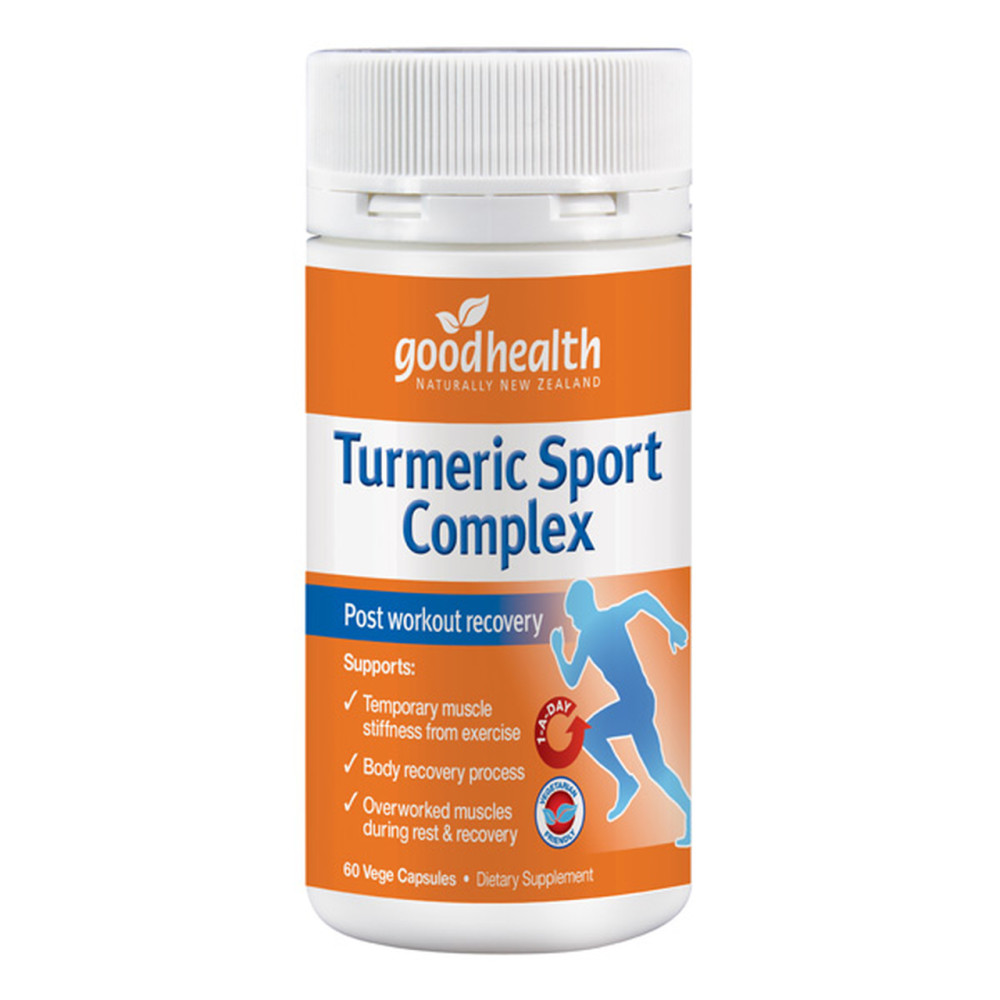 Good Health Turmeric Sport Complex 60 Capsules Birkenhead