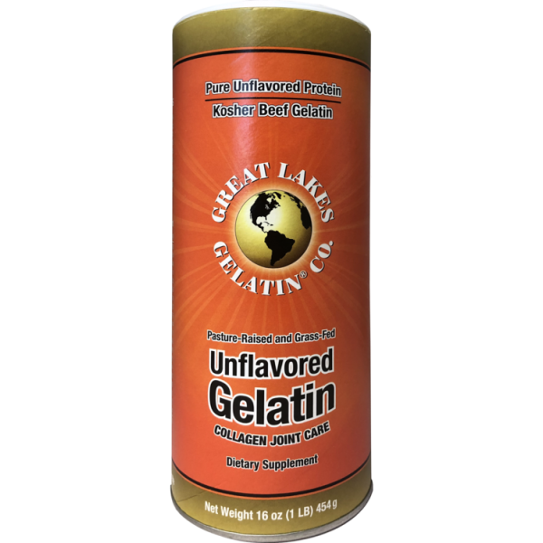 Great Lakes Gelatin Co. Beef Hide Gelatin Collagen Powder 454g