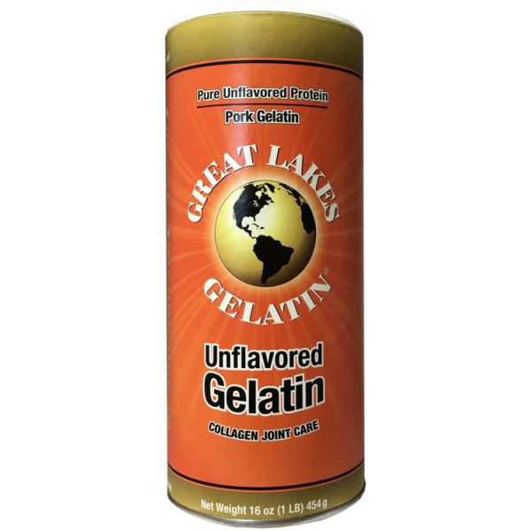 Great Lakes Gelatin Co. Pork Hide Gelatin Collagen Powder 454g