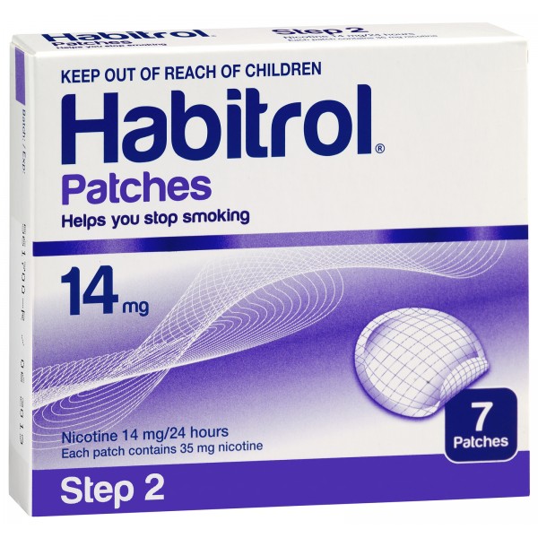 Habitrol Nicotine Patches Step 2 14mg 7 Patches