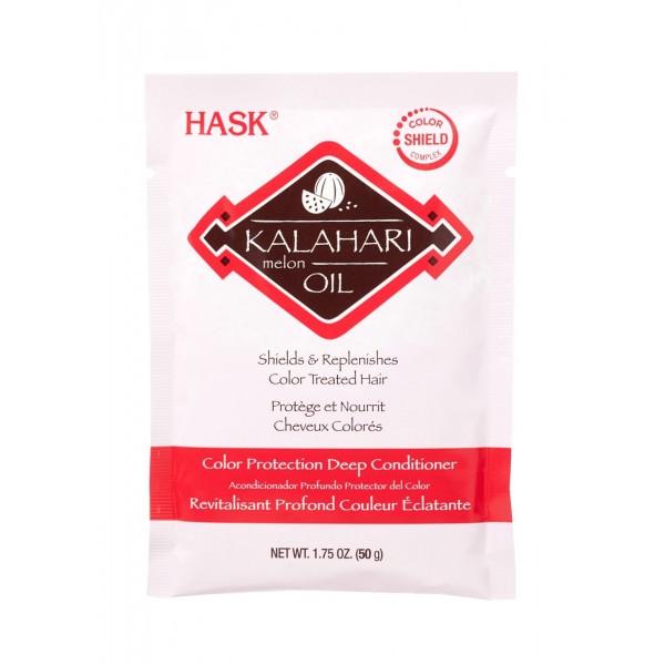 Hask Kalahari Melon Oil Color Protection Deep Conditioner Hair Treatment Sachet
