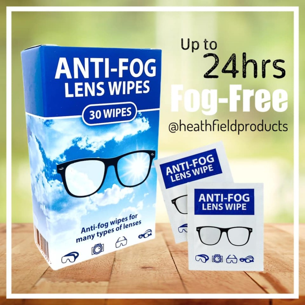 Anti-Fog Lens Wipes (30s)