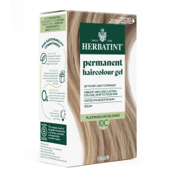 Herbatint Permanent Haircolour Gel 10C Platinum Ash Blonde 170ml