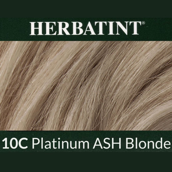 Herbatint 10C Platinum Ash Blonde Permanent Haircolour Gel 170ml