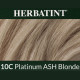 Herbatint 10C Platinum Ash Blonde Permanent Haircolour Gel 170ml