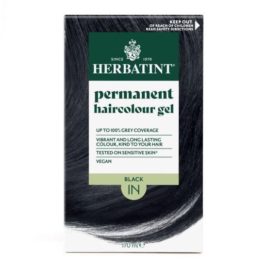 Herbatint Permanent Haircolour Gel 1N Black 170ml