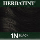 Herbatint Permanent Haircolour Gel 1N Black 170ml