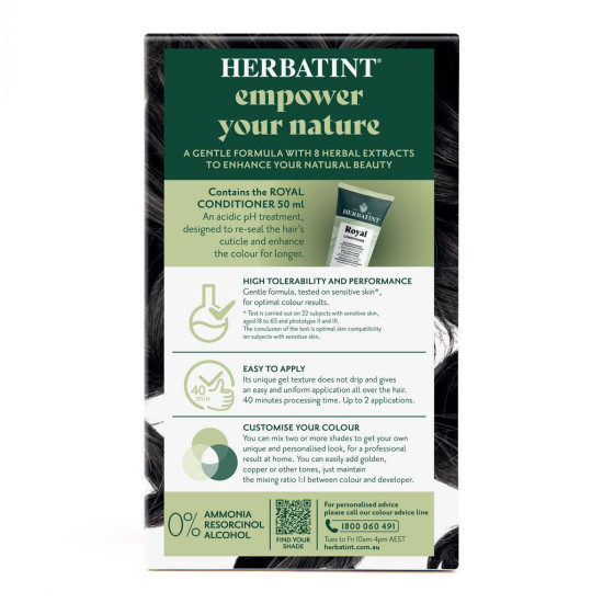 Herbatint Permanent Haircolour Gel 2N Brown 170ml