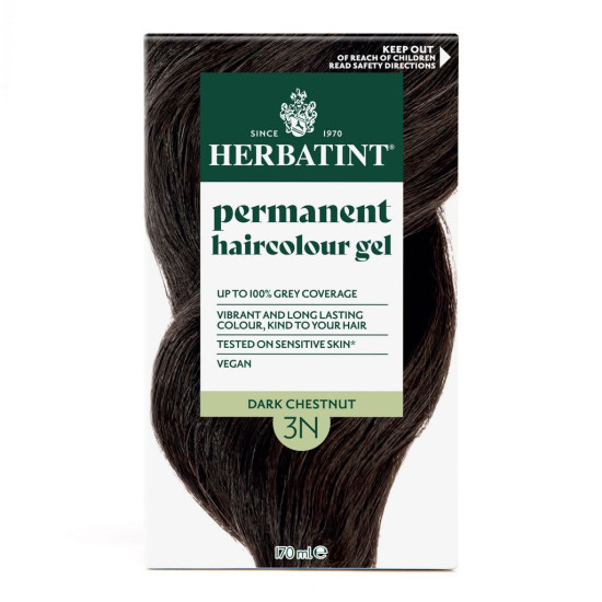Herbatint Permanent Haircolour Gel 3N Dark Chestnut 170ml