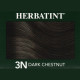 Herbatint Permanent Haircolour Gel 3N Dark Chestnut 170ml