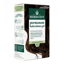 Herbatint Permanent Haircolour Gel 4D Golden Chestnut 170ml