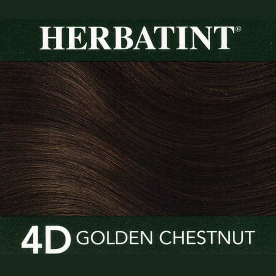 Herbatint Permanent Haircolour Gel 4D Golden Chestnut 170ml