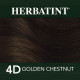 Herbatint Permanent Haircolour Gel 4D Golden Chestnut 170ml