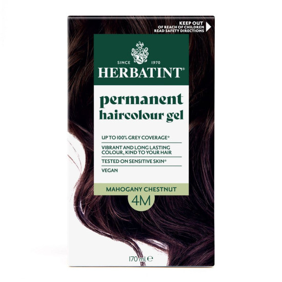 Herbatint 4M Mahogany Chestnut Permanent Haircolour Gel 170ml