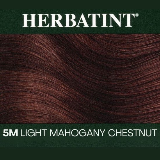 Herbatint 5M Light Mahogany Chestnut Permanent Haircolour Gel 170ml