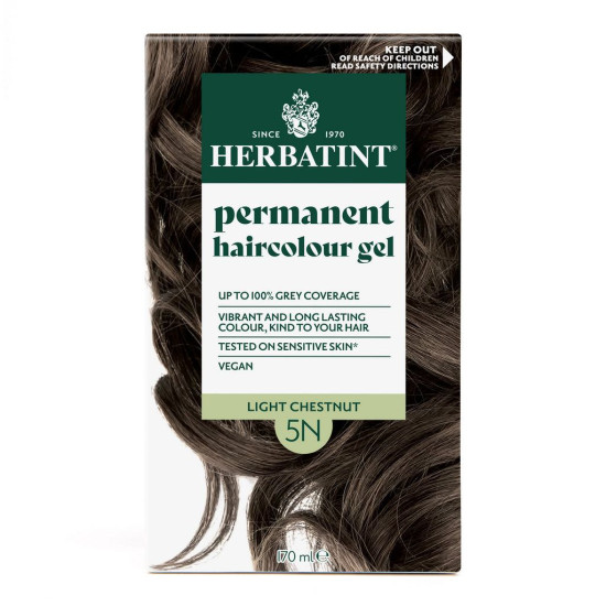 Herbatint Permanent Haircolour Gel 5N Light Chestnut 170ml