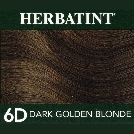 Herbatint Permanent Haircolour Gel 6D Dark Golden Blonde 170ml