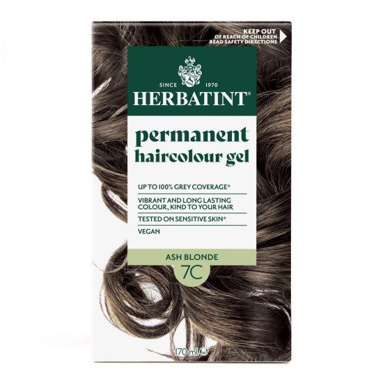 Herbatint Permanent Haircolour Gel 7C Ash Blonde 150ml