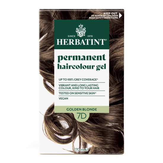 Herbatint Permanent Haircolour Gel 7D Golden Blonde 170ml