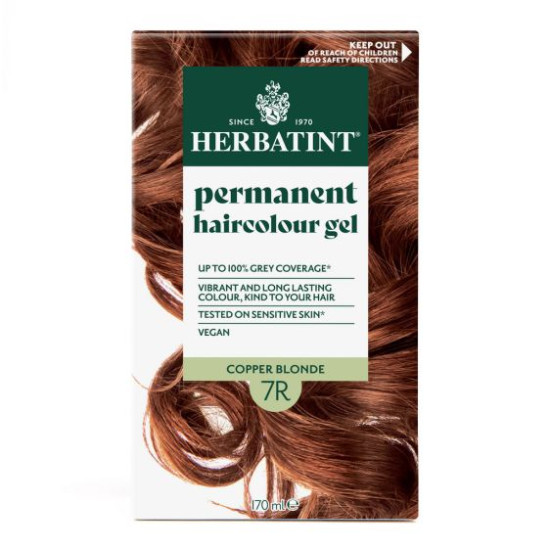 Herbatint Permanent Haircolour Gel 7R Copper Blonde 170ml
