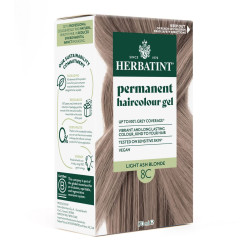 Herbatint Permanent Haircolour Gel 8C Light Ash Blonde 170ml