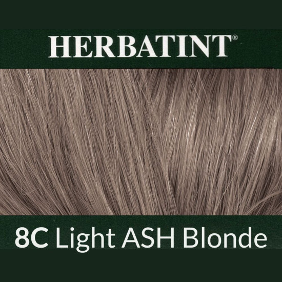 Herbatint 8C Light Ash Blonde Permanent Haircolour Gel 170ml