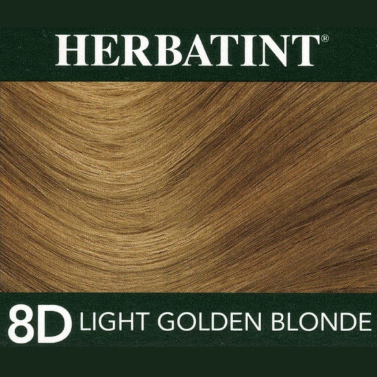 Herbatint Permanent Haircolour Gel 8D Light Golden Blonde 170ml