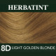 Herbatint Permanent Haircolour Gel 8D Light Golden Blonde 170ml