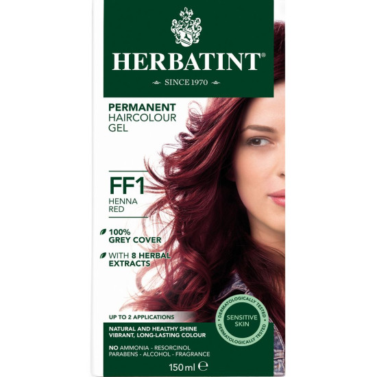 Herbatint FF1 Henna Red Permanent Haircolour Gel 170ml