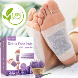 HODAF Detox Foot Pads Lavender 10 Patches