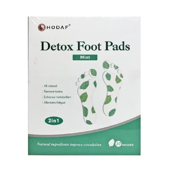 HODAF Detox Foot Pads Mint 10 Patches