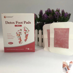 HODAF Detox Foot Pads Rose 10 Patches