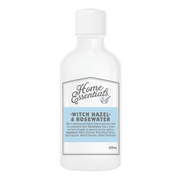 Home Essentials Witch Hazel and Rosewater 200ml