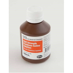 Povidone Iodine 5% Solution 100ml