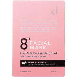8+ Minute Goat Milk Rejuvenating Facial Mask 7 Pieces