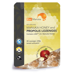 Kiwi Manuka Honey 40 Lozenges - Apple & Ginger